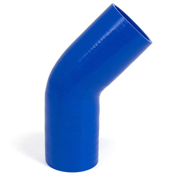 SAAS SSH457676E - 45 Degree Silicone Hose 76mm x 76mm Blue