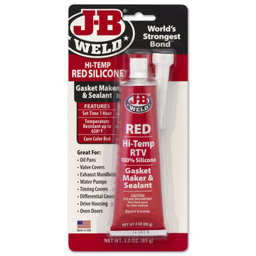 JB Weld Silicone Hi Temp Red - 31314