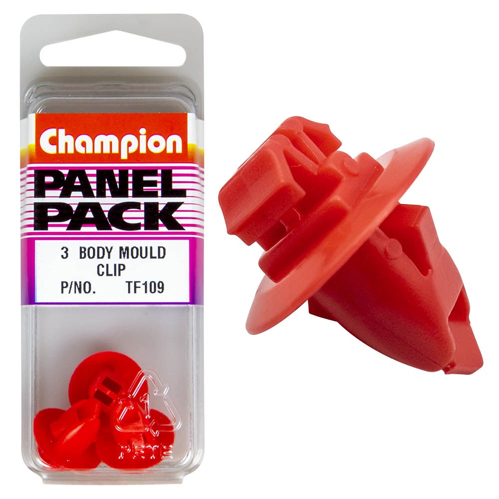 Body Mount Clips Champion Fasteners Body Mould Clips (17mm Head, 13mm Length) - Pack of ...