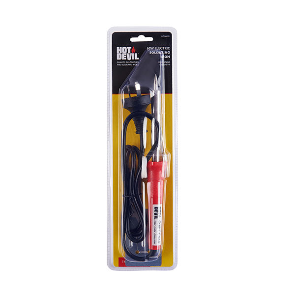Hot Devil 60 Watt Electric Soldering Iron with Stand - HDS60W
