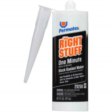 Permatex The Right Stuff 1 Minute Gasket Maker Black 147Ml - 29208