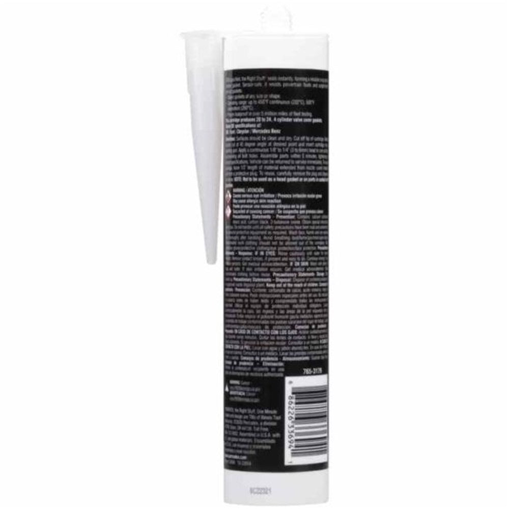 Permatex The Right Stuff 1 Minute Gasket Maker Black 300Ml - 33694