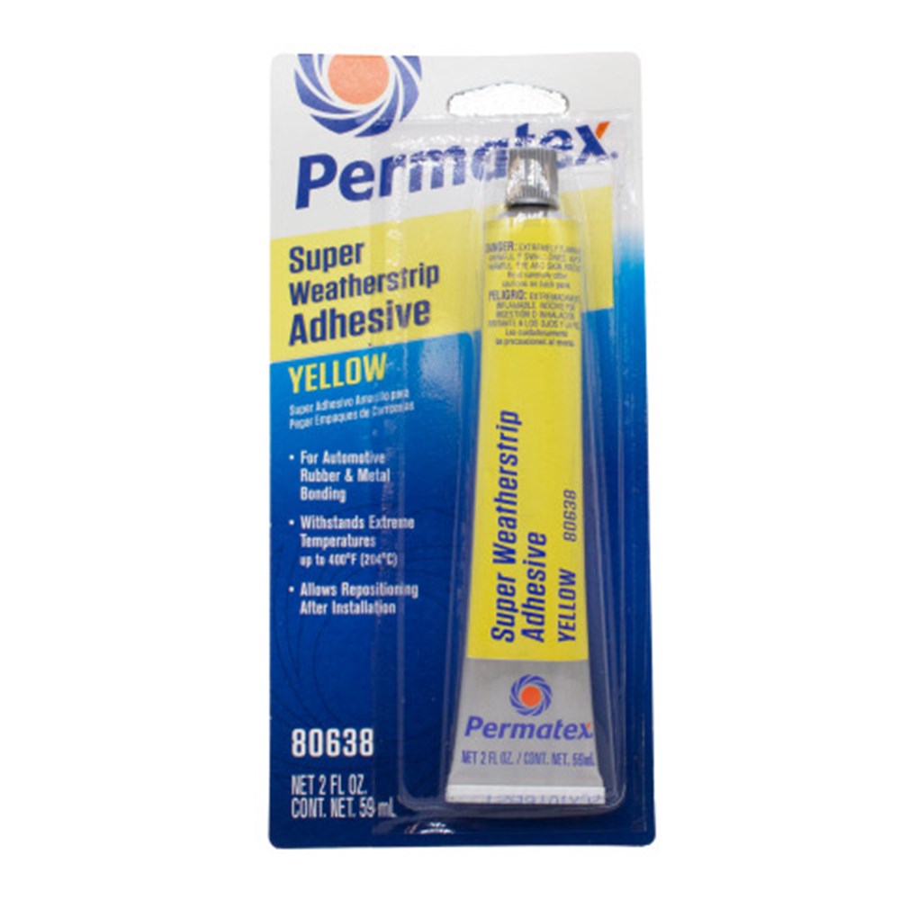 Permatex Super Weather Strip Adhesive - 80638 - PX80638