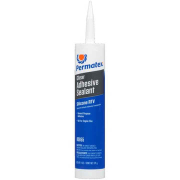 Permatex Clear Rtv Silicone Adhesive Sealant 311G - 80855