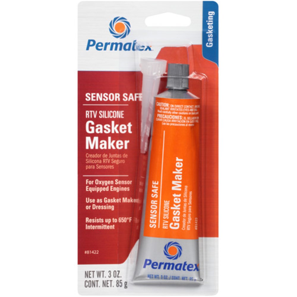 Permatex Sensor Safe High-Temp Rtv Silcone Gasket Maker 85G - 81422 - PX81422