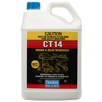 Chemtech CT14 Water Based Biodegradeable Engine and Bilge Degreaser - 5L - CT14-5L (Pickup Only)