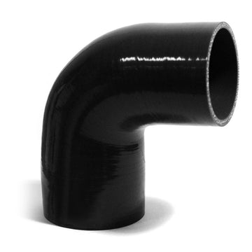 SAAS SSH907689 - 90 Degree Right Angle Silicone Reducer - 76 x 89mm Black