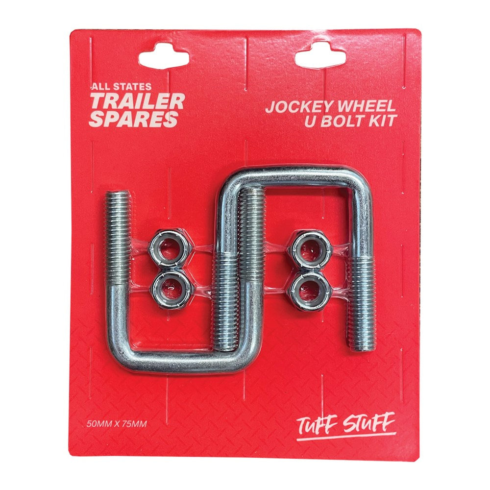 ASTSS Jockey Wheel U Bolt to Suit 50x50mm Drawbar (75mm Long) - R1477G