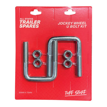 ASTSS Jockey Wheel U Bolt to Suit 50x50mm Drawbar (75mm Long) - R1477G
