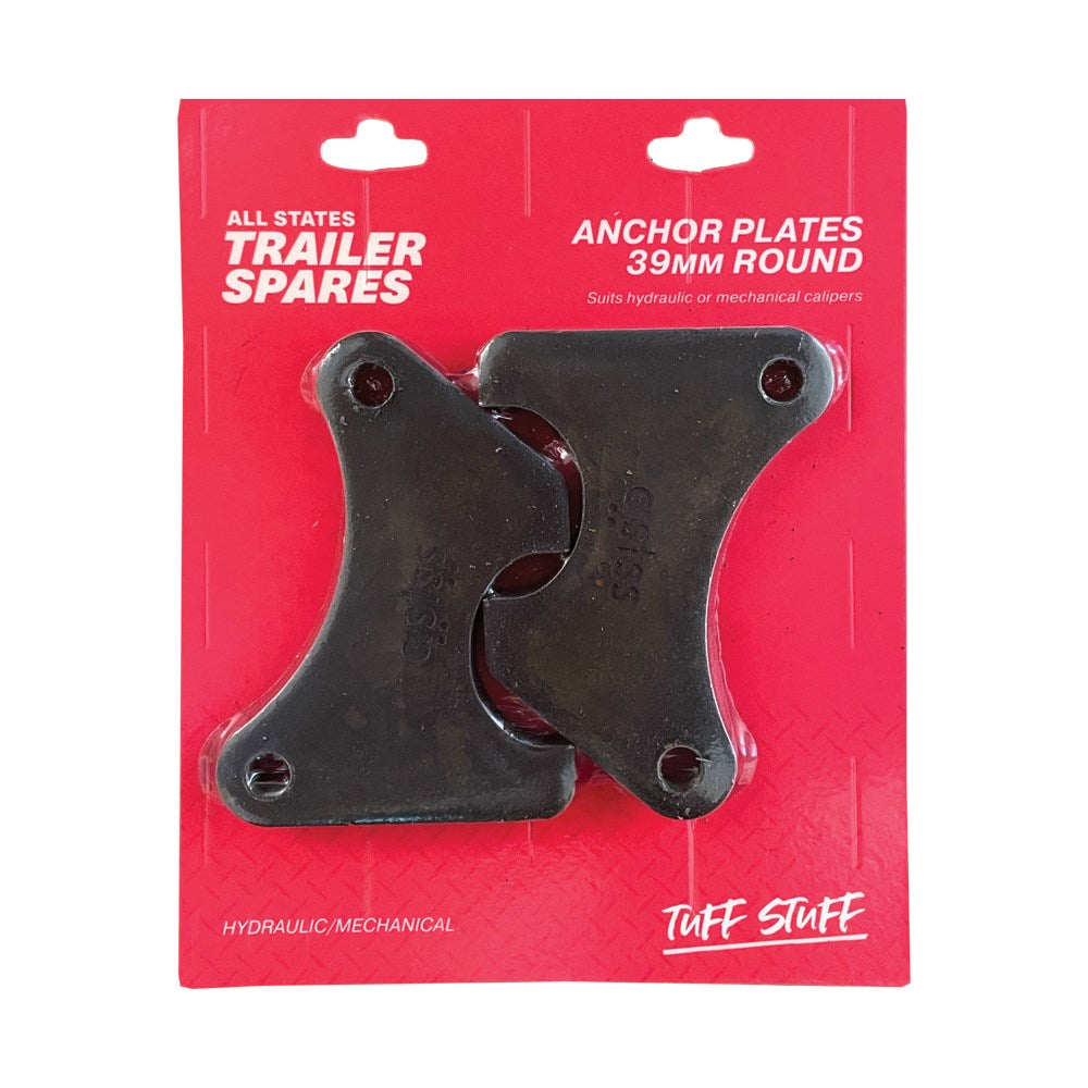 ASTSS Brake Caliper Anchor Plate to Suit 39mm Round Axle - R1615C