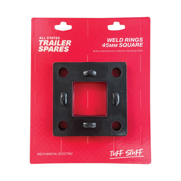 ASTSS Weld Ring to Suit Mechanical/Electric Brake 10" Backing Plate and 45mm Square Axle - R1618