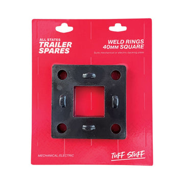 ASTSS Weld Ring to Suit Mechanical/Electric Brake 10" Backing Plate and 40mm Square Axle - R1618A