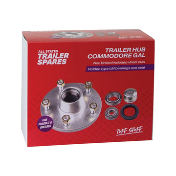 ASTSS Holden Commodore Type Non-Braked Lazy Hub to Suit LM Bearings (Zinc) - R1907QG