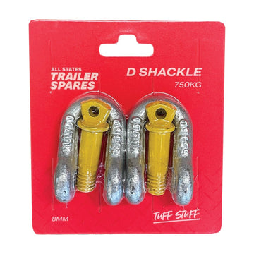 ASTSS 8mm Galvanised D-Shackle (Up to 180kg) - R6212