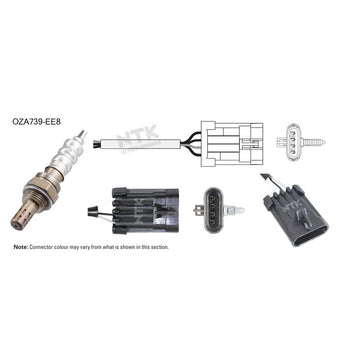 NTK Oxygen Sensor - OZA739-EE8
