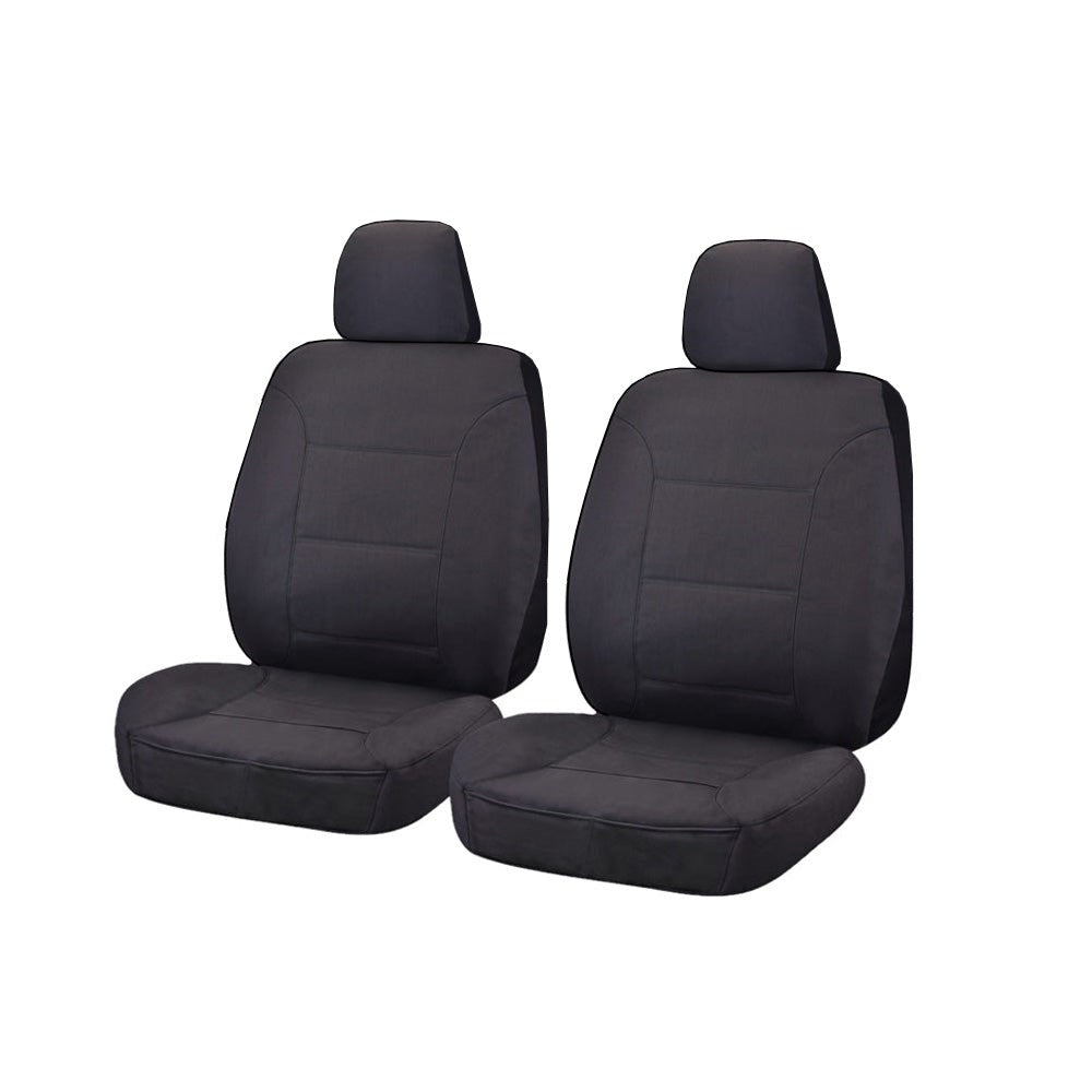 MyCar All Terrain Universal Size 30/35 Seat Covers - Charcoal Canvas - ALA3508