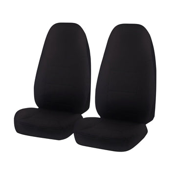 MyCar All Terrain Canvas Universal Size 60/25 Seat Covers - Black - ALA2504