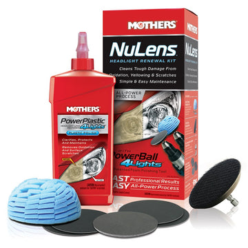 MOTHERS 687251 NuLens Headlight Renewal Restorer Kit