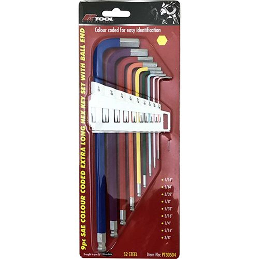 PKTool Hex Key Set Metric - 9 Piece - PT30505