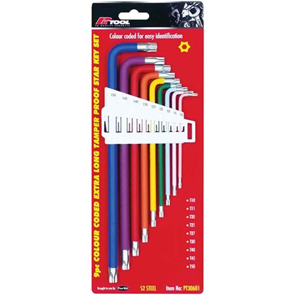 PKTool Star Key Set - 9 Piece - PT30601
