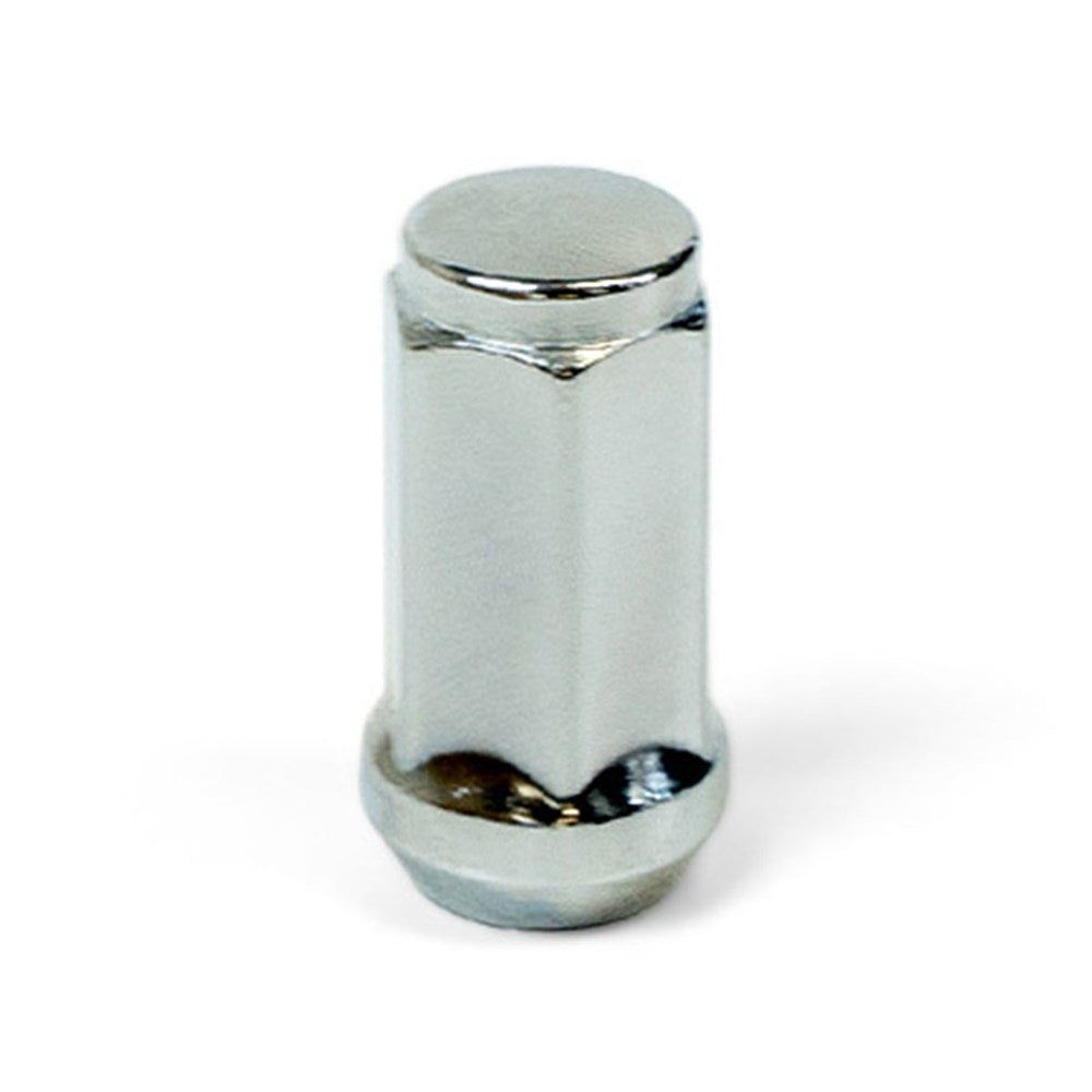 SAAS 445995 Wheel Nuts Flat Head Bulge 14x 1.5 Chr 45mm 5Pk