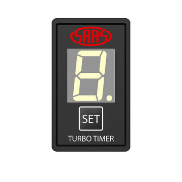 SAAS Turbo Timer Digital Switch Gauge Auto 40 X 20