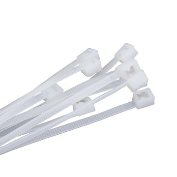 Kincrome 100 Pack White Self-Cut Cable Ties 280 x 4mm - K15809