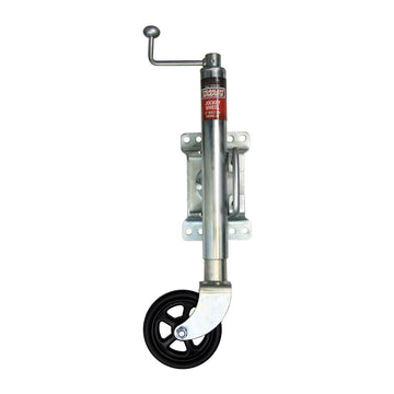ASTSS Heavy Duty 6" Jockey Wheel with Swivel 4-Hole Bolt On Clamp (750kg) - R2112HD