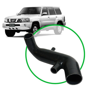 SAAS SSH4201 - Silicone Upgrade Intake Hose (Airbox to Turbo) fits Nissan Patrol ZD30 (2000-2016)
