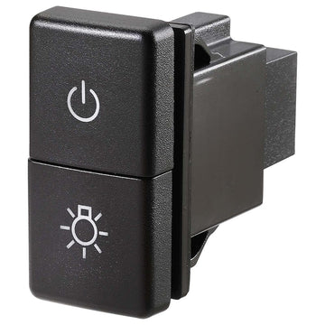 Narva 63239BL LED Dual Push Button Switch - Light Bar and Spot Light Symbols