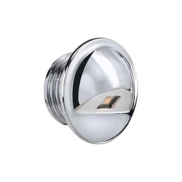 Narva 87608BL 10-30V LED Chrome Step Light (Cool White)