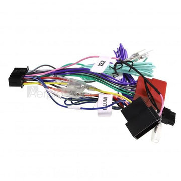 Aerpro APP9KE7 APP9 Secondary ISO Harness and Steering Wheel Control Patch Lead to Suit Kenwood AV Headunits with 22 Pin Connector