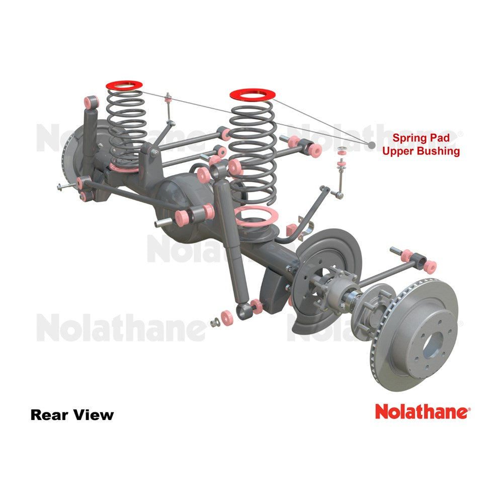 Nolathane Front and Rear Lift Kit - 47827
