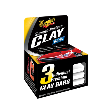 Meguiar's Smooth Surface Clay Bar 3 Pack - G1117