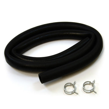 SAAS 1 Metre Oil Resistant Hose 19mm (3/4") ID with Pair of Clamps - SRH19