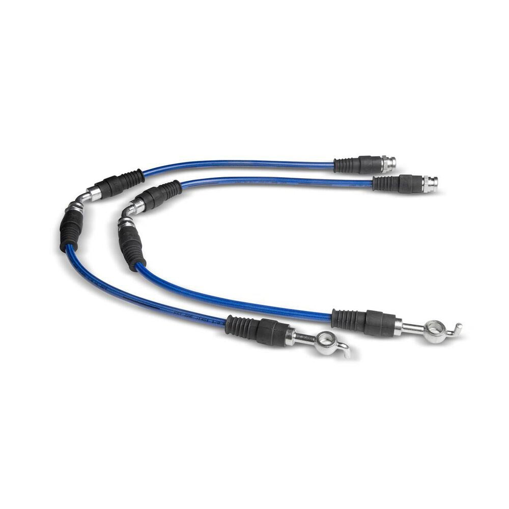 Bendix Ultimate 4WD Front Stainless Steel Braided Teflon Brake Hose Kit ...