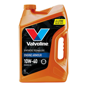 Valvoline Engine Armour 10W-40 Synthetic Technology Engine Oil 6L - 1362.06 (Pickup Only)
