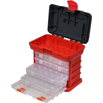 PKTool Organiser Case, 97 Compartments, 4 Drawer - PT80907