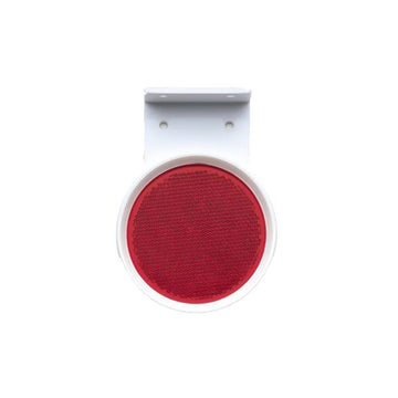 Narva 84092BL 80mm Retro Reflector in Pendant Mount Holder with Dual Fixing Holes - Red