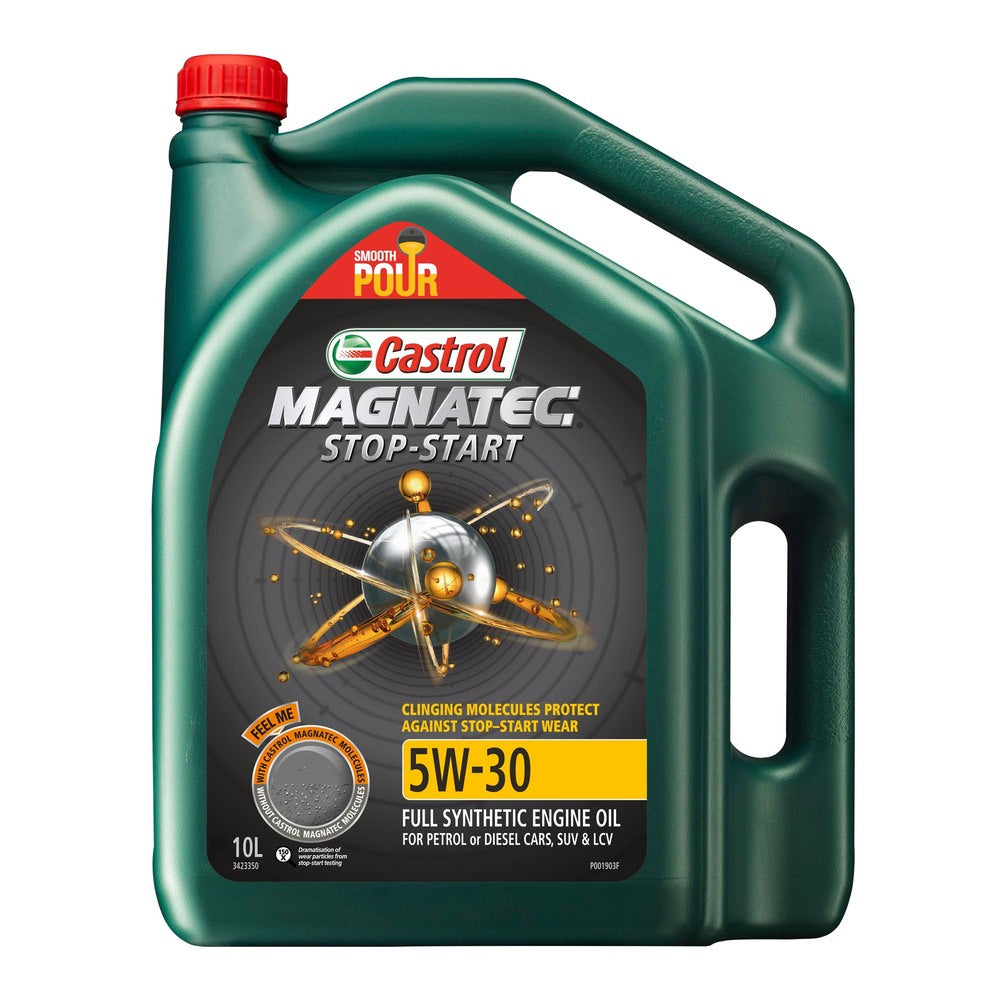 Castrol Magnatec Stop-Start Full Synthetic 5W-30 Engine Oil for Petrol, Diesel and Hybrid Engines - 10L - 3423350 (Pickup Only)