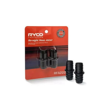 Ryco Barbed Straight Hose Joiner for 16mm ID PCV Hose - Twin Pack - RFA222