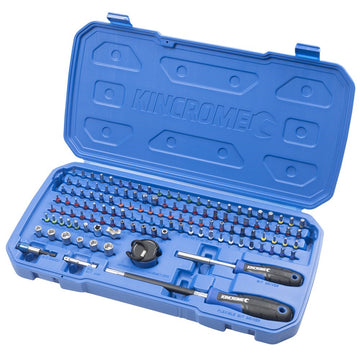Kincrome TorqueMaster 128 Piece Master Bit & Driver Set - K5501