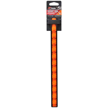 PKTool 30cm Aluminium 1/4" Drive Socket Rail - PT41720