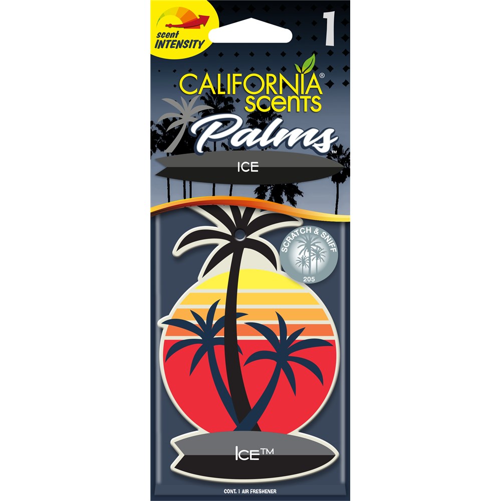 California Scents Ice Fragrance Hanging Air Freshener - Single - E302706500