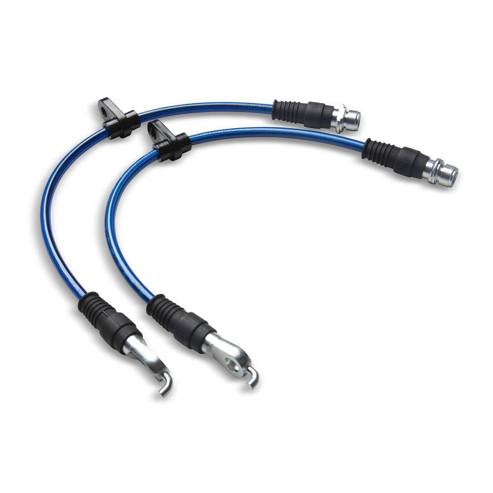 Bendix Ultimate 4WD Front Stainless Steel Braided Teflon Brake Hose Kit ...