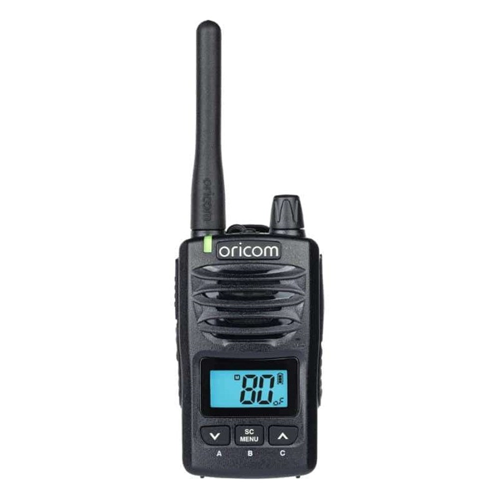 Oricom DTX600 5 Watt IP67 Waterproof Handheld UHF CB Radio - Black