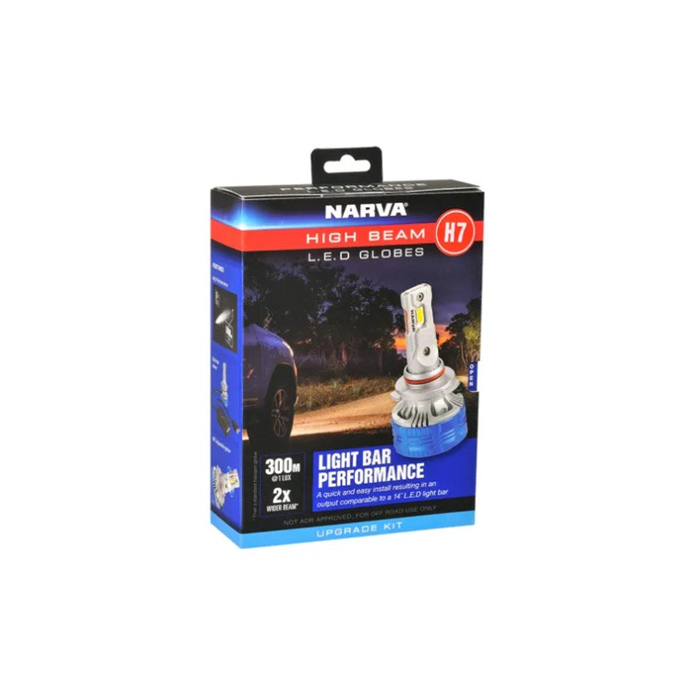Narva 18447H 12/24V H7 Generation III LED Performance High Beam Globe Kit