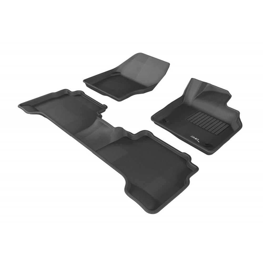 TruFit 3D to Suit 2013-2020 TF Ford Kuga and Escape Kagu Tailor Made Front and Rear Set of Black Rubber Floor Mats - 3D-FESC16P4BK (*Bulky Item, Freight Charges Apply)