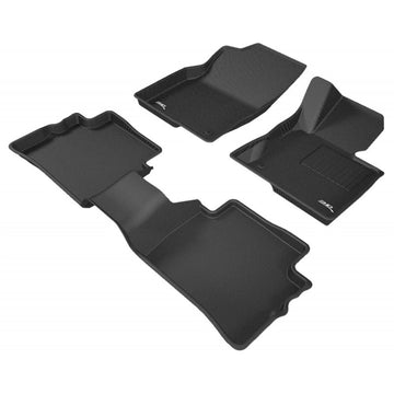 TruFit 3D to Suit 2017 Onwards Mazda CX-5 Kagu Tailor Made Front and Rear Set of Black Rubber Floor Mats - 3D-MZCX517BK (*Bulky Item, Freight Charges Apply)