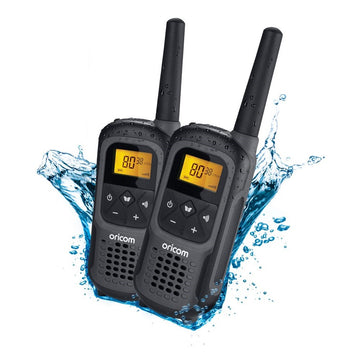 Oricom 2 Watt Waterproof Handheld UHF CB Radio Twin Pack - UHF2500-2GR